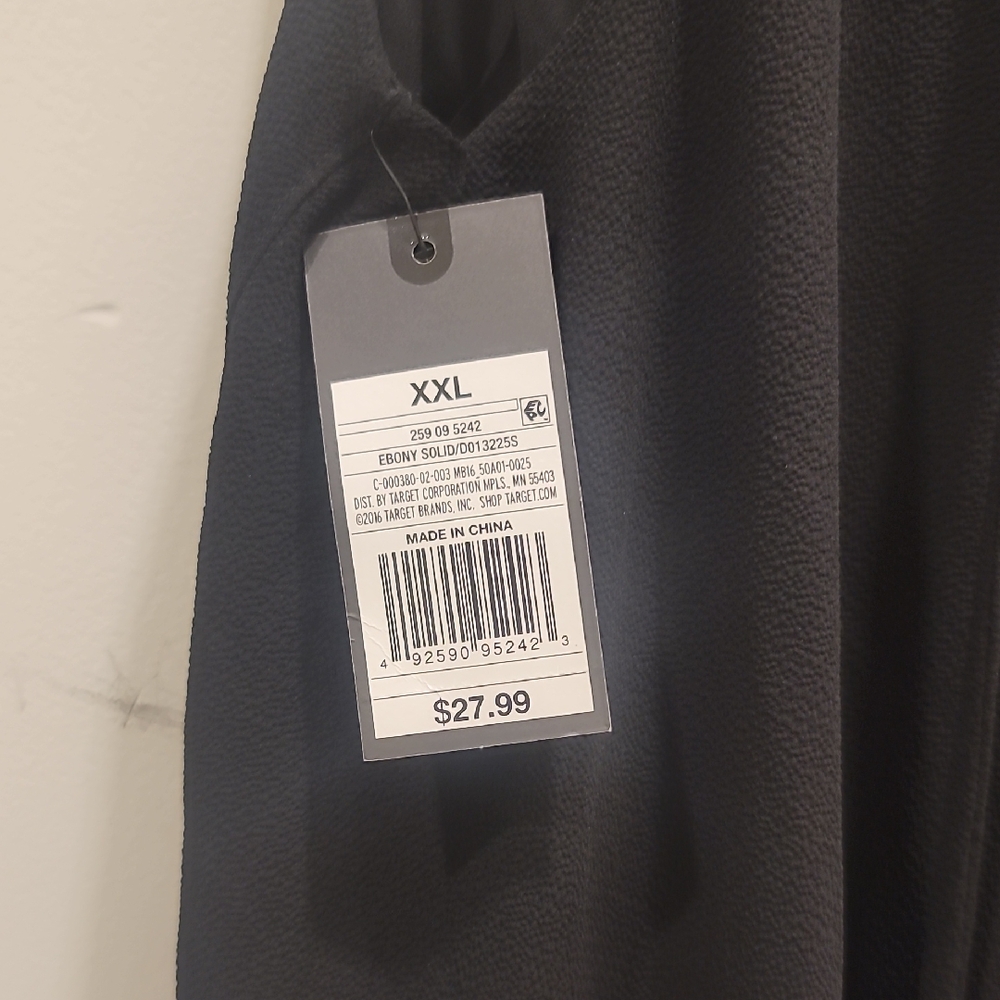 Moschino Black Textured Garment